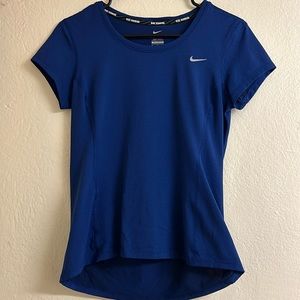 Women’s Nike Running shirt, small, purple